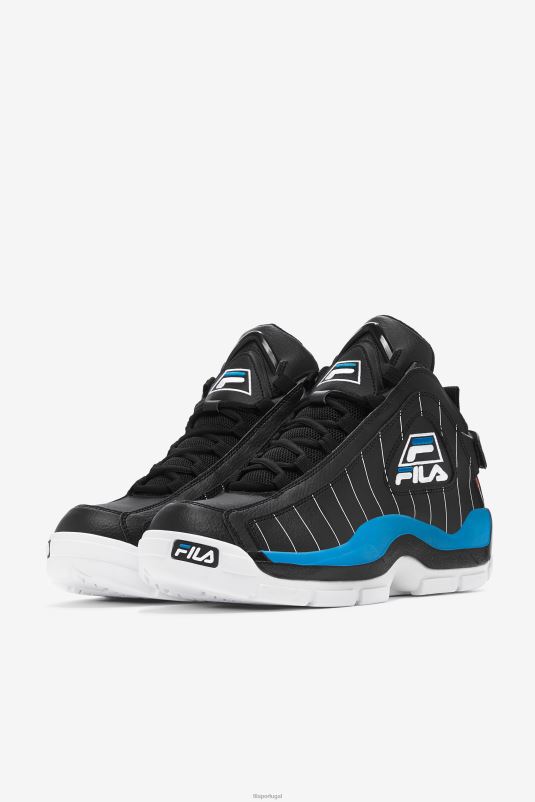 PPH0J72 preto/branco/azul imperial FILA fila fila preto/branco/azul imperial masculino grant hill 2 história