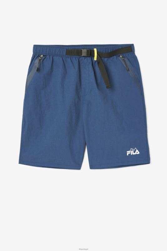 PPH0J733 marinho/amarelo/bayou FILA fila senuri short short azul marinho/amarelo/bayou