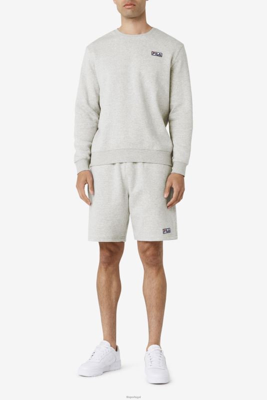 PPH0J738 urze cinza FILA short fila cinza urze kylan