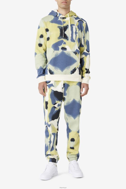 PPH0J751 impressão de pincelada FILA fila jabre jogger estampa pincelada