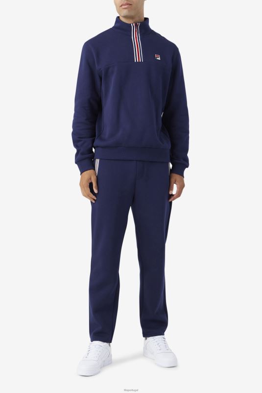 PPH0J758 marinha FILA calça waylon fila azul