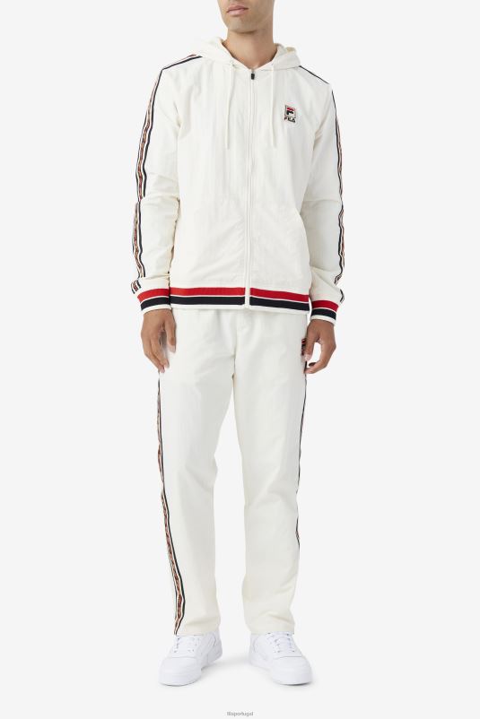 PPH0J771 gardênia/preta/vermelha FILA jaqueta corta vento fila faras gardênia/preta/vermelha