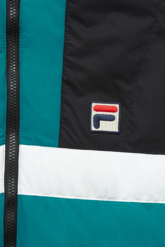 PPH0J785 preto/porto azul/branco FILA jaqueta de esqui fausto preto/azul porto/branco fila
