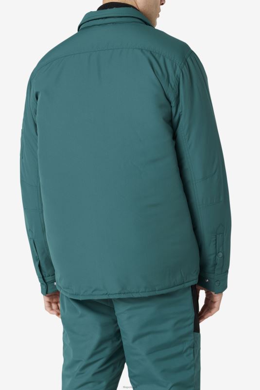 PPH0J799 junho/branco FILA fila nile shacket junebug/branco