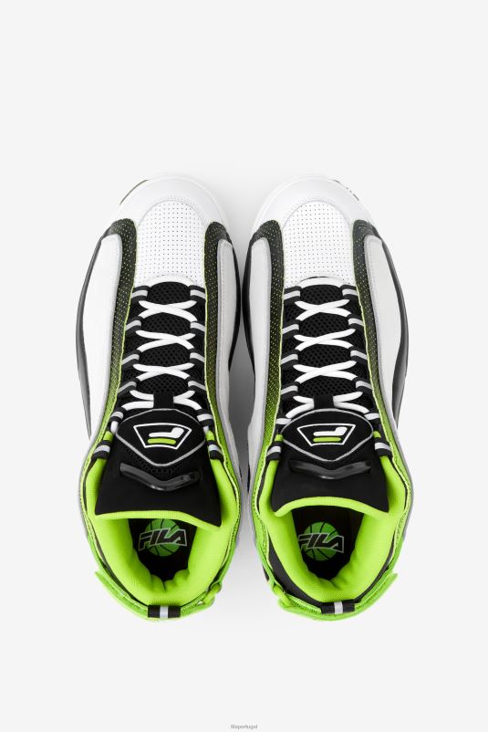 PPH0J8 branco/preto/cal ácido FILA Grant Hill 2 fila masculino branco/preto/ácido limão