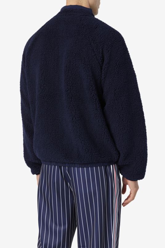 PPH0J803 casaco de lã FILA jaqueta yuri fila