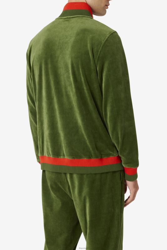 PPH0J831 abeto douglas/papoula/sol do deserto FILA jaqueta de veludo fila fila x paterson douglas fir/poppy/desert sun