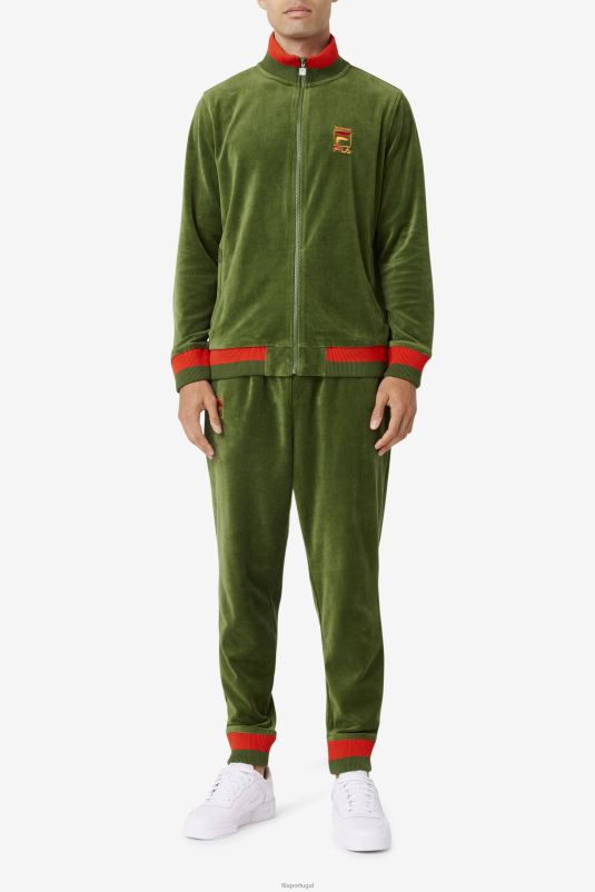 PPH0J831 abeto douglas/papoula/sol do deserto FILA jaqueta de veludo fila fila x paterson douglas fir/poppy/desert sun