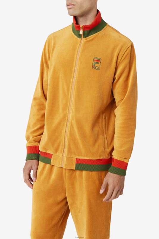 PPH0J832 sol do deserto/papoula/abeto douglas FILA fila desert sun/poppy/douglas fir fila x paterson jaqueta de veludo