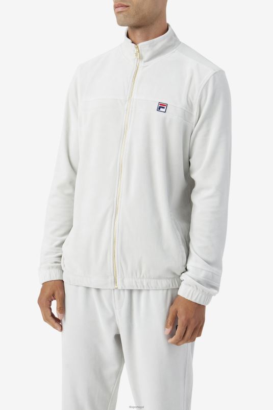 PPH0J841 amanhecer azul FILA jaqueta fila ravid veludo azul