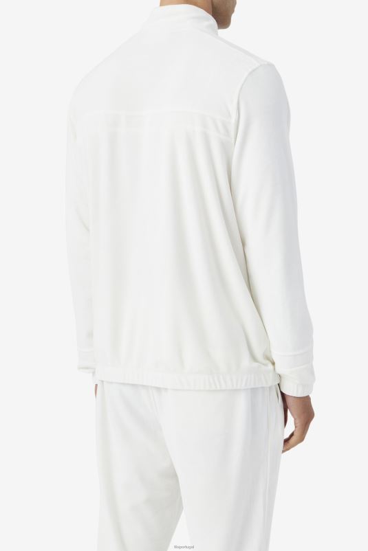 PPH0J843 garça FILA jaqueta de veludo fila ravid garça