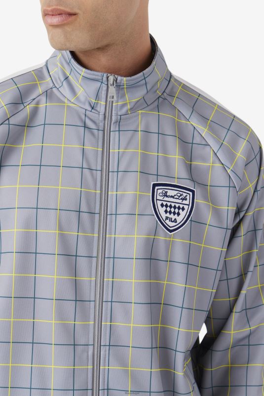 PPH0J859 monumento/pedra/bug de junho FILA fila oshan track jacket monumento/stone/june bug