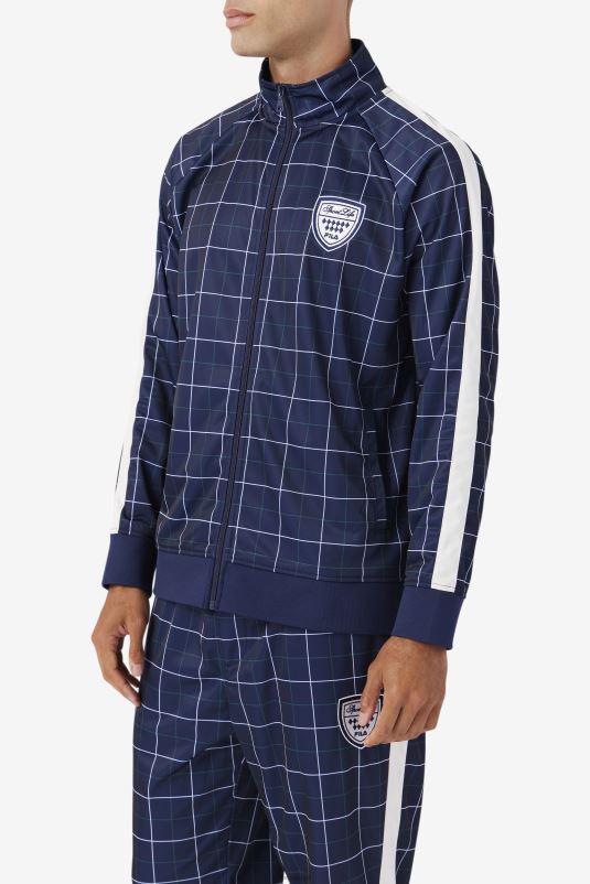 PPH0J860 marinha/gardênia/bug de junho FILA jaqueta oshan fila navy/gardênia/june bug