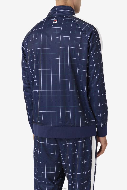 PPH0J860 marinha/gardênia/bug de junho FILA jaqueta oshan fila navy/gardênia/june bug