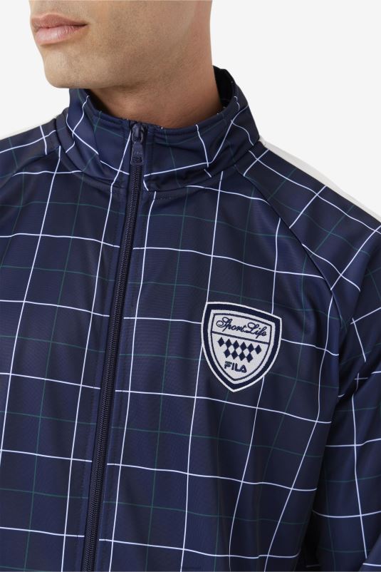 PPH0J860 marinha/gardênia/bug de junho FILA jaqueta oshan fila navy/gardênia/june bug