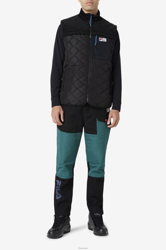 PPH0J862 preto FILA jaqueta fila preta