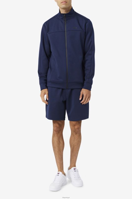 PPH0J871 casaco / preto FILA jaqueta fila gonal zip peacoat/preto