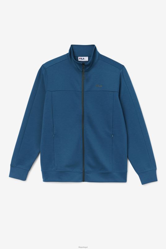 majólica azul/preta