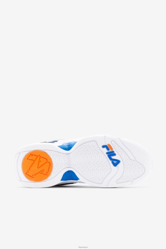PPH0J88 branco/laranja/azul FILA fila grant hill 3 masculino branco/laranja/azul