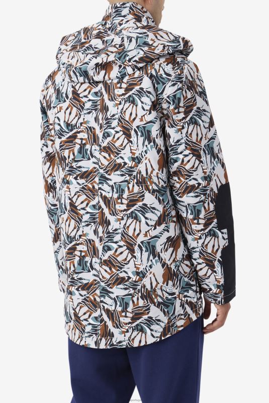 PPH0J889 estampa de girafa FILA estampa de girafa parque 3 em 1 fila antarctic