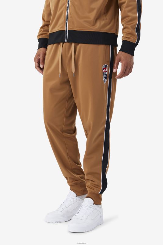 PPH0J894 tabaco marrom/branco FILA tabaco marrom/branco 2pac track pant fila