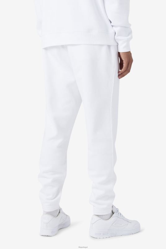 PPH0J897 branco FILA calça jogger fila 2pac branca