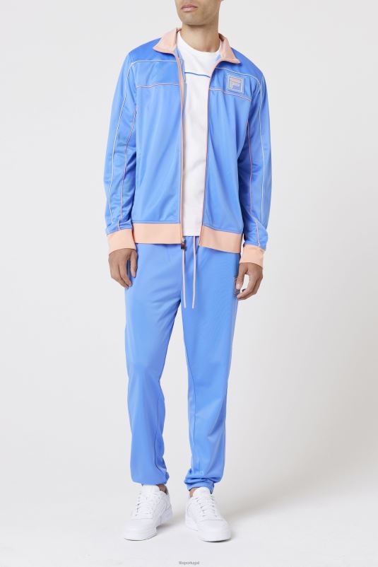 PPH0J903 azul/nuvem coral/pedra FILA jaqueta fila wayan azul/coral nuvem/pedra