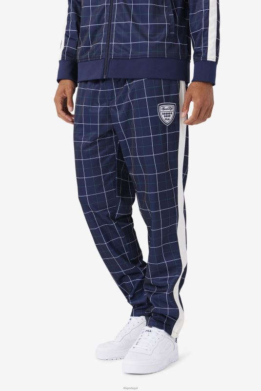 PPH0J905 marinha/gardênia/bug de junho FILA oshan track pant azul/gardênia/june bug fila