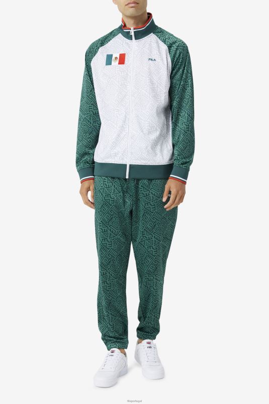 PPH0J909 bug de junho/branco/vermelho ardente FILA junho bug/branco/vermelho ardente jaqueta fila méxico