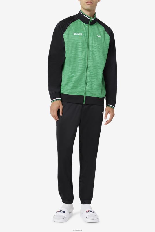 PPH0J926 jujuba/preto/branco FILA jaqueta nigeria fila jelly bean/preto/branco