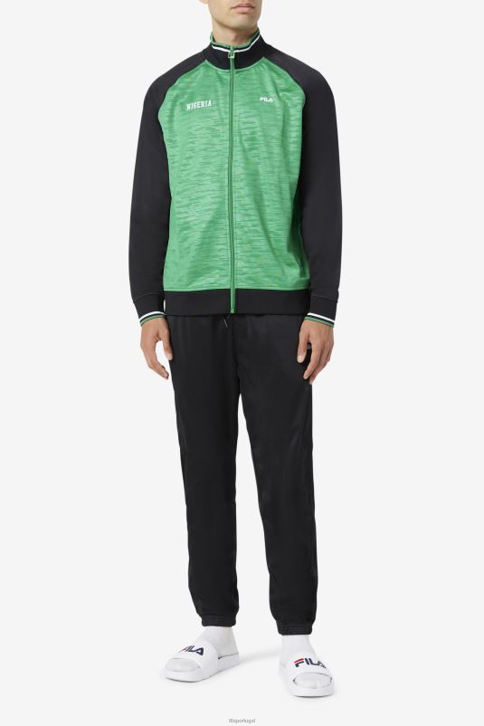 PPH0J929 Preto branco FILA nigéria track pant preto/branco fila