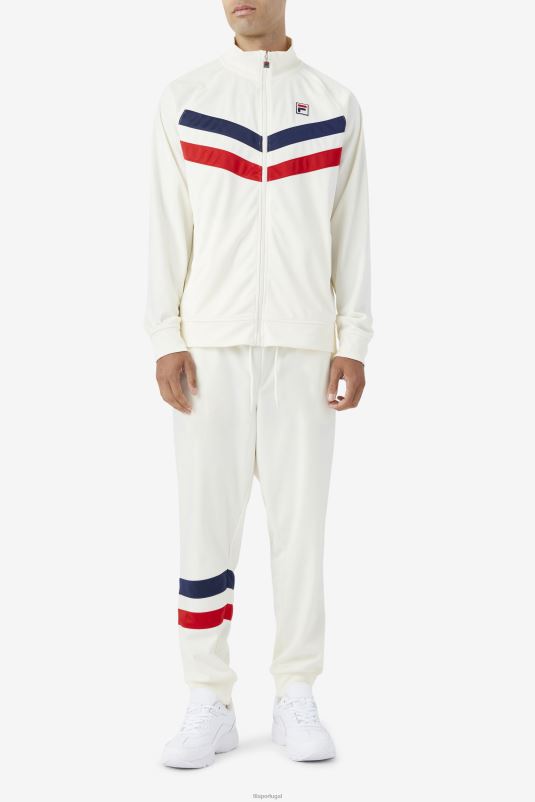 PPH0J939 garça/vermelho/marinho FILA calça de corrida fila jaya garça/vermelho/marinho