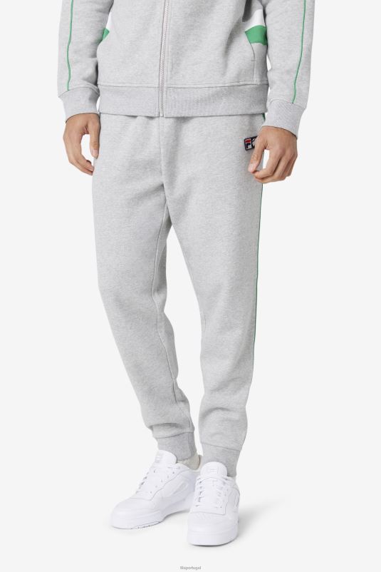 PPH0J952 cinza claro/jujuba/branco FILA fila cinza claro/jelly bean/branco townes jogger