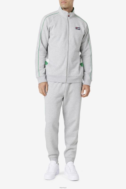 PPH0J952 cinza claro/jujuba/branco FILA fila cinza claro/jelly bean/branco townes jogger