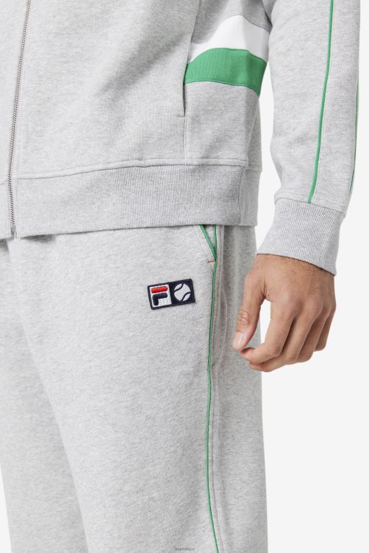 PPH0J952 cinza claro/jujuba/branco FILA fila cinza claro/jelly bean/branco townes jogger