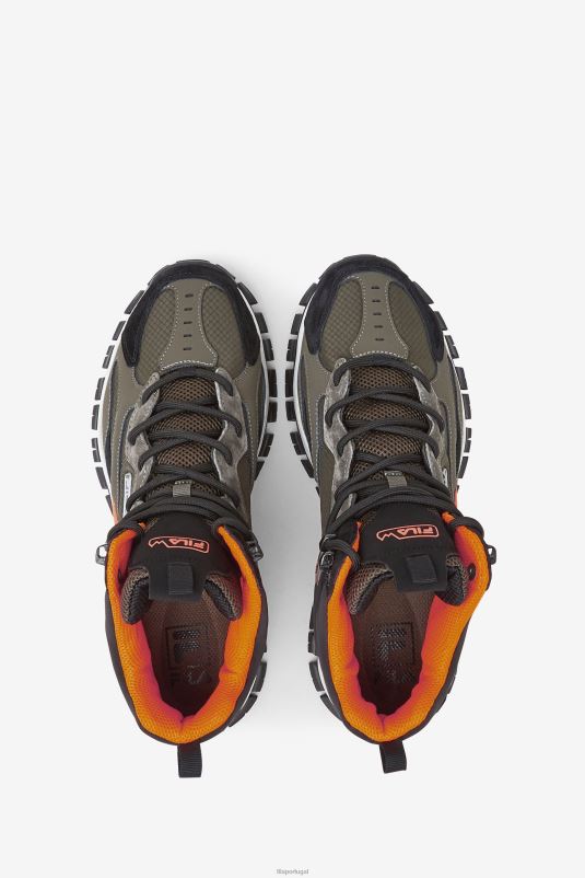 PPH0J96 asfalto/preto/laranja FILA asfalto/preto/laranja masculino ray tracer tr 2 mid fila