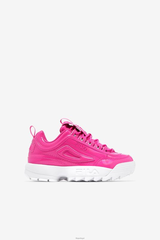 PPH0J2201 roxo/iridescente/iridescente FILA disruptor 2 premium infantil fila roxo/iridescente/iridescente