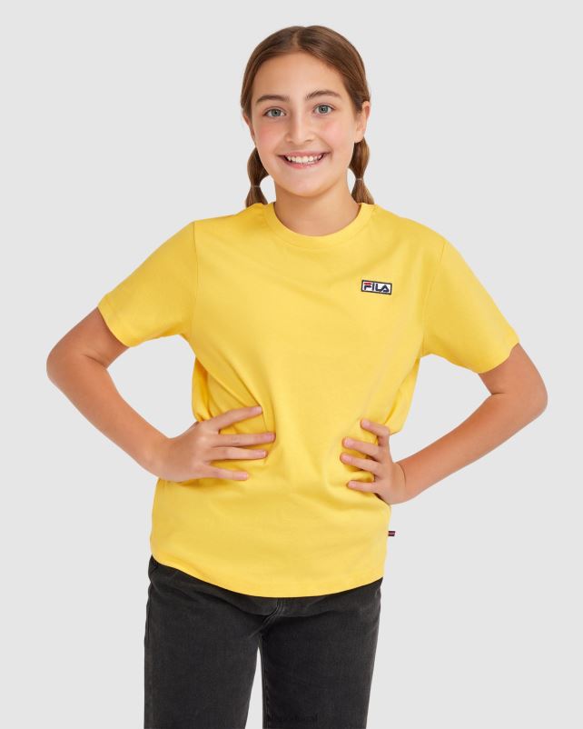 PPH0J3080 narciso FILA camiseta parker infantil fila daffodil