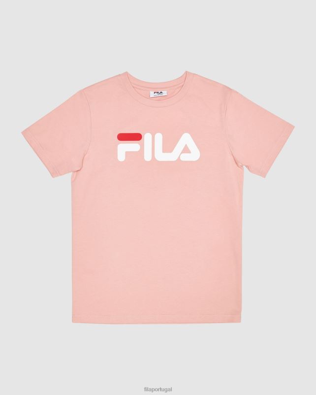 PPH0J3100 rosa suave FILA camiseta fila mellow rose infantil
