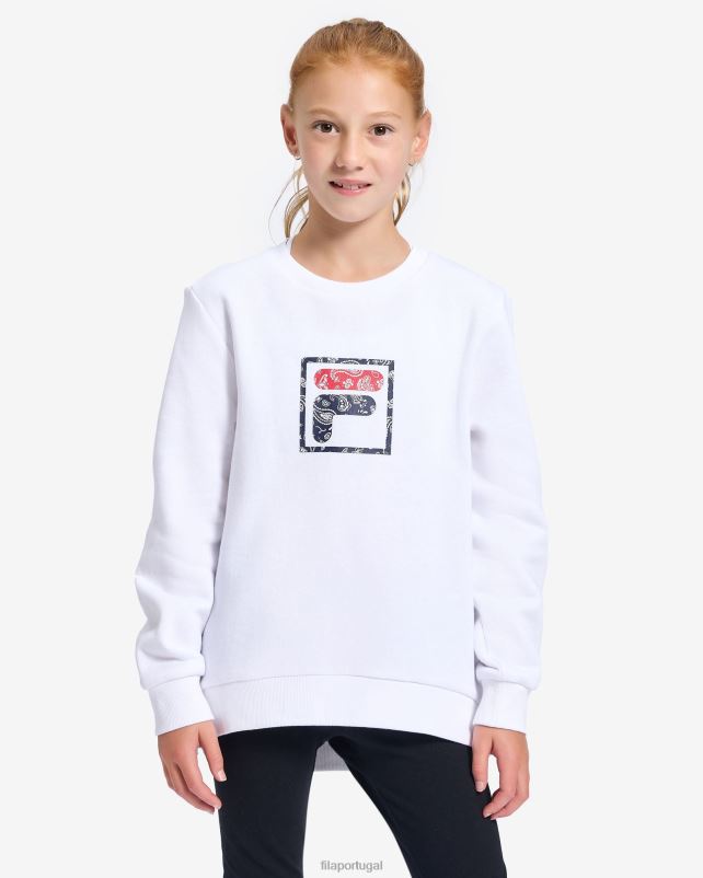 PPH0J3154 branco FILA fila white natasha girls