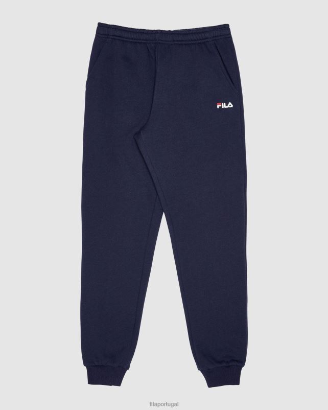 PPH0J3092 nova marinha FILA calça infantil clássica fila new navy