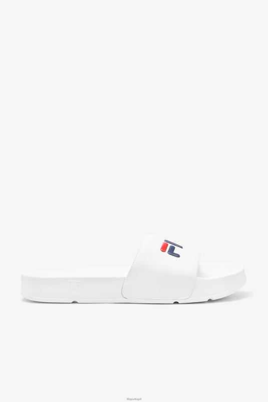 PPH0J191 branco/marinho/vermelho FILA drifter masculino fila branco/marinho/vermelho