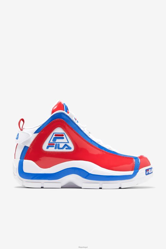 PPH0J104 branco/vermelho/azul FILA fila grant hill 2 masculino branco/vermelho/azul