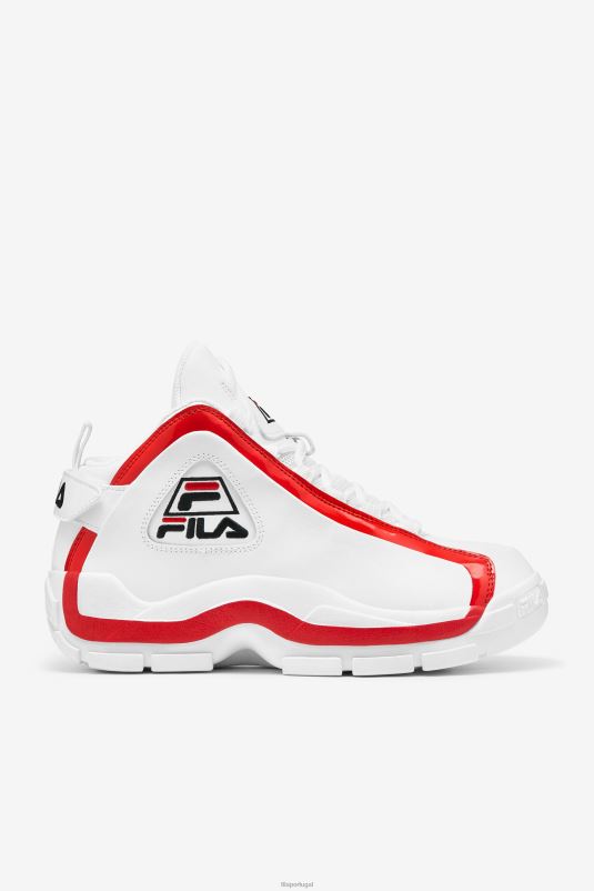 PPH0J121 branco/vermelho/preto FILA fila grant hill 2 masculino branco/vermelho/preto