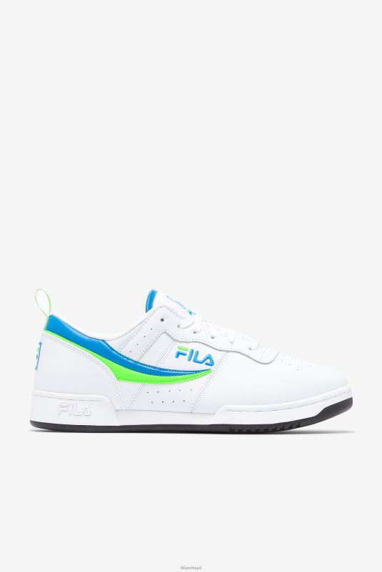 PPH0J12 branco/verde/preto FILA fila original fitness masculina branca/verde/preta