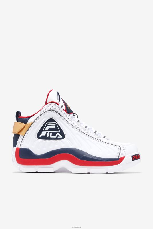 PPH0J5 branco/azul/vermelho FILA masculino grant hill 2 game break branco/blues/vermelho fila