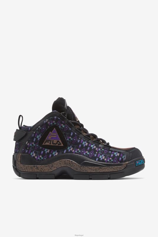 PPH0J95 preto/pinha/roxo FILA grant hill 2 outdoor preto/pinha/roxo fila
