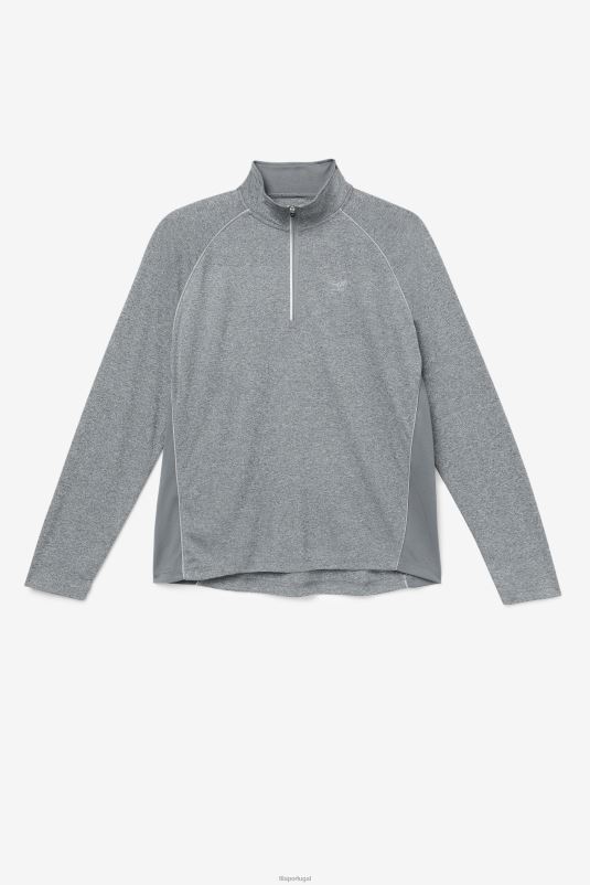 PPH0J1117 Mesclado FILA fila pickleball 1/4 zip urze