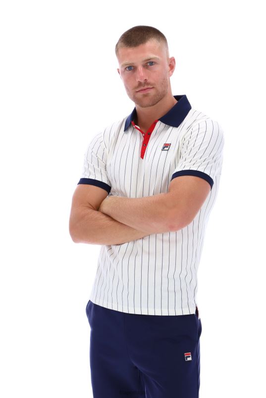 PPH0J3313FILA bb1 fila polo classic vintage listrada