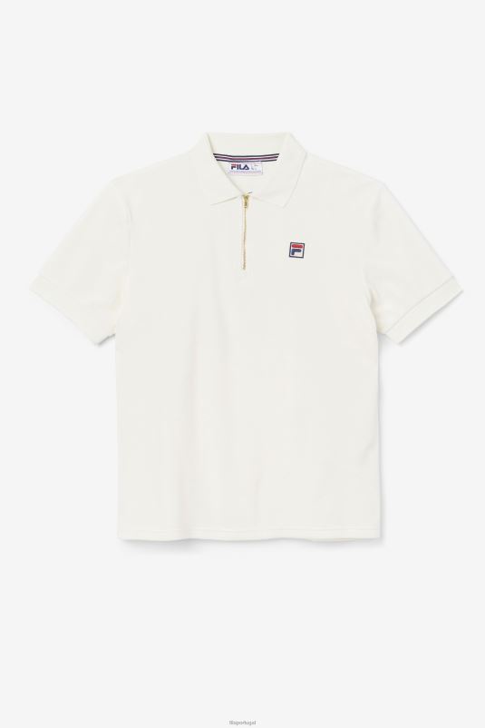 PPH0J410 garça FILA devon veludo polo fila egret